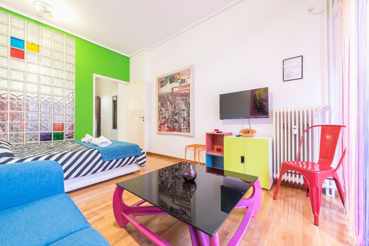 Zenios Amintas-Pop-Artment For Two In City Center Atény Exteriér fotografie